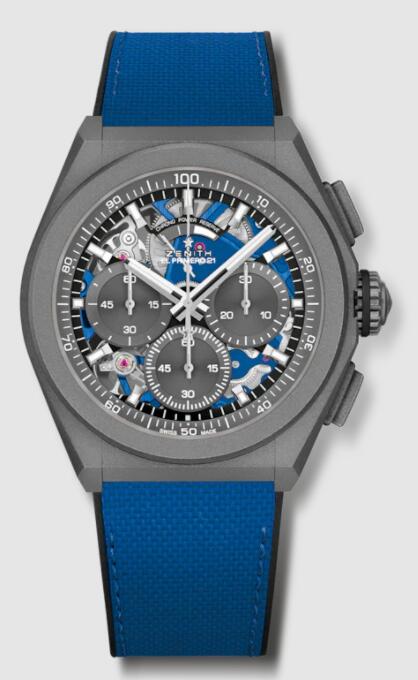 Replica Zenith Watch Zenith Defy El Primero 21 Ultrablue 97.9001.9004/81.R946